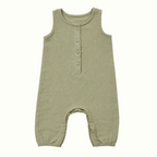 Organic Muslin Romper - Sleeveless