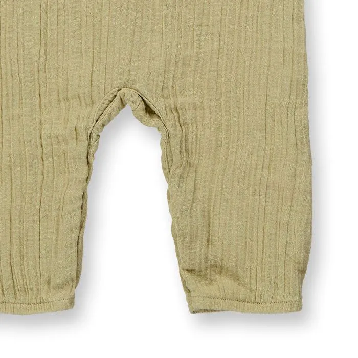 Organic Muslin Romper - Sleeveless