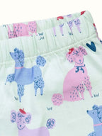 Organic Cotton Coord Set - Poodle Print