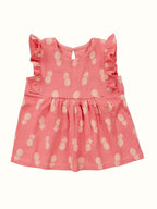 Organic Flutter Muslin Coord Set - Top + Shorts