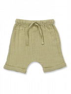 Organic Flutter Muslin Coord Set - Top + Shorts