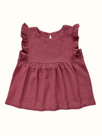 Organic Flutter Muslin Coord Set - Top + Shorts