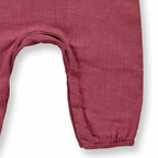 Organic Muslin Romper - Sleeveless